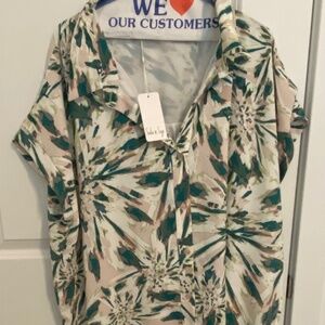 Summer Maxi Shirt Dress